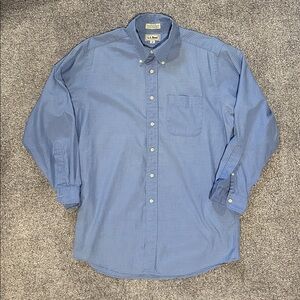 Men’s Classic Oxford Cloth Long Sleeve Shirt sz 16/33